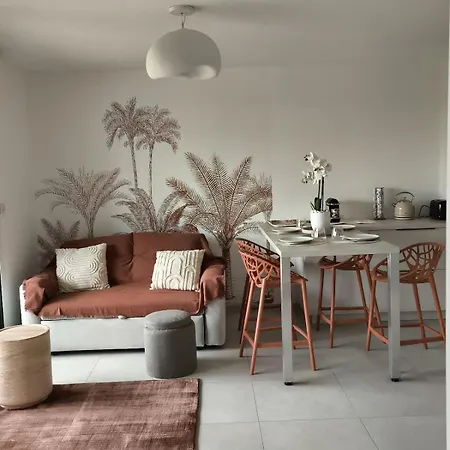 T2 Design Avec Piscine Rooftop 5 Min Gare Et Apartamento *